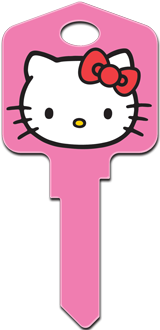 Hello Kitty Pink Key